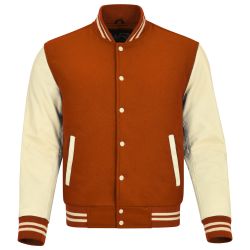 Varsity Jacket Orange