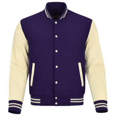 Varsity Jacket Purple