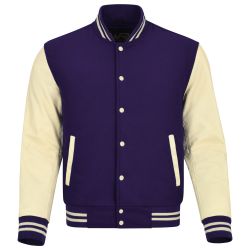 Varsity Jacket Purple