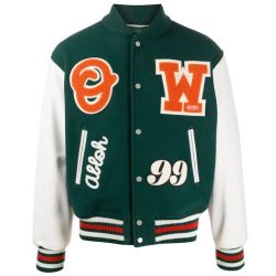 Varsity Jacket with Patches
